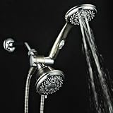 HotelSpa Designerコレクションultra-luxury 2トーン30-setting shower-head /ハンドヘルドシャワーコンボby Topブランドメーカー(クローム/つや消