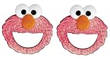 おもちゃ Sesame Street Fun Face Teether Toy 2-Pack [並行輸入品]
