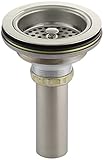 KOHLER K-8801-SN Duostrainer Sink Strainer, Vibrant Polished Nickel [並行輸入品]