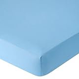 Babies R Us Percale Crib Sheet - Med Blue by Babies R Us