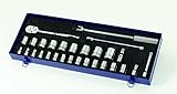 Williams MSS-29FTB 29-Piece 1/2-Inch Drive Metric Socket and Drive Tool Set with Tool Box [並行輸入品]