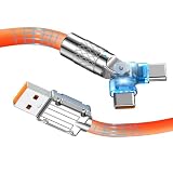 USB C ライトニングケーブル 2in1 Phone 充電ケーブル 1.5m Type C ケーブル/USB-C ライトニングケーブル 急速充電 & 高速データ転送 & 2台同時給電可能 Phone Android タイプC Phone14 Pro MAX/Pad Pro/Sam.sung Galaxy Sシリーズ/Sony/Xiaomi/Huawei/Pixel等多機種対応-1.5M オレンジ