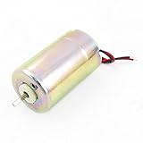 Newone モーター DCギヤードモータ 減速機モーター 交換部品 DC 12V 18RPM 3mmのシャフト直径 2つの端子