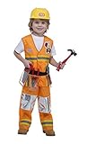Little Tikes Construction Worker Costume 3-4T [並行輸入品]
