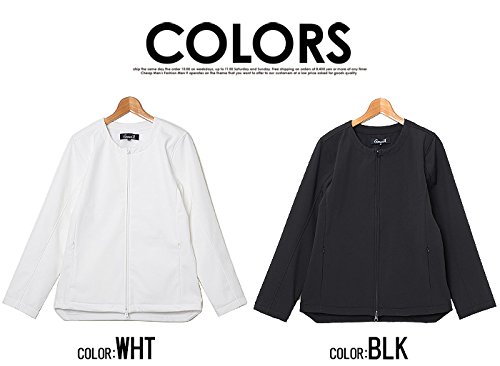 【数量限定】(キャバリア)CavariA シャークスキンボンディング加工ノーカラーMA-1ジャケット