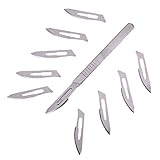 高品質1セット23 #炭素鋼diy pcb修理切削ツール+ 1ピース4 #ハンドルscalpelツール