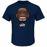 マジェスティック NBAプレイヤー ボーイズ ユース 絵文字Tシャツ M ブルー