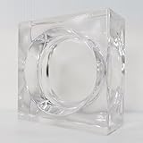 ガラスブロック ソリッド高級ガラスブロック（厚み60mm、クリア色）gb500