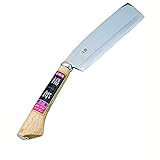 福郎 両刃腰鉈180mm (幅54mm) レザー鞘入 #465