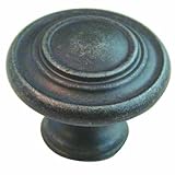 Ultra Hardware 41709 1-5/16-Inch Round Cabinet Knob, Antique Steel [並行輸入品]