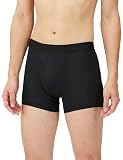 [Amazon Essentials] 3枚組 ボクサーパンツ 下着 ストレッチ 抗菌 防臭 メンズ ブラック L
