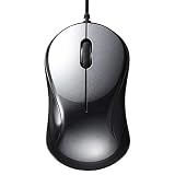 バッファロー BSMBU100BK 有線 BlueLED 静音 マウス ブラック