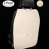 HCMAX 2パック 車キックマット キッズ車オートシートバックプロテクターカバーのため子供キックマット泥クリーナーカーアクセサリーシートカバー 100 %防水