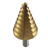10?45ミリメートル8手順ラウンドシャンクhssスパイラル溝コーンドリルビット穴カッター