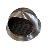 フジテックジャパン ステンレス 丸型フード付換気口 HLクリア塗装 150mm