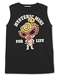 (ヒステリックミニ) Hysteric Mini HYSTERIC MINI FOR LIFE オーガニックコットン　タンクトップ 100cm ブラック