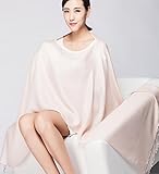 MaiQu 授乳ケープ マタニティ 出産祝いポンチョ 型 大判 360度見られても安心 多機能 ピンク 大判