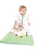 Slumbersac Baby Summer Sleeping Bag approx. 1 Tog - Forest Friends - 0-6 months/70cm by Slumbersac