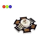 DEMASLED High Power LED Chip 3W, RGB / Multicolored, DC3.55V input, 700mA output, Ultra Bright Star 