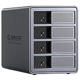 ORICO【RAID機能】HDD ケース 3.5インチ 4台 22TB*4 USB 3.0接続 8 RAIDモード 3.5インチHDD用 ハードディスクケース プッシュプル取り付け セーフティーロック機能付き 外付けハードディスクケース 9848RU3