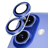 Podick カメラカバー iPhone 16 /16 Plus用 カメラフィルム 透明台座 全面保護 9H強化ガラス 傷防止 レンズ保護 耐衝撃 アイフォン16 /16 プラス 用 カメラ保護 高透過率 黒縁取り 露出オーバー防止 カメラレンズプロテクター