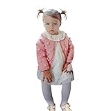 Aliciga ニット カーディガン 子供服 セーター 無地 Oネック 長袖 ポンポン スクール 学生 男の子 女の子 兼用 80/90/100/110 かわいい 柔らかい 春夏秋冬あったか 保温 冷