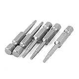 1/4インチ六角シャンク2.5ミリメートルのヒントT9磁気トルクスドライバービットクリニーク