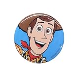 トイストーリー[缶バッジ]カンバッジ/ウッディ アップ ディズニー