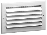 14" x 4" - 1-Way Air Vent - Adjustable Aluminum Curved Blades - Maximum Air Flow - HVAC Grille [並行輸入