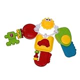 MagiDeal Baby TeetherキーShaped CribおもちゃRattles Mobilesハングトイwithミュージックライト
