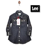 (リー) Lee キッズ GIRLS DENIM ONEPIECE［LK2239］ 120cm 100 インディゴ