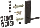 Weslock 07902--N1SL2D Greystone/Rockford Interior Entry Handle, Oil-Rubbed Bronze by Weslock