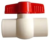 Plumber's Choice 11623 1-1/4-Inch Threaded PVC Ball Valve (5-Pack) [並行輸入品]