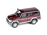 JADI トヨタランドクルーザー 76 メルローレッド LHD 1/64 PA55313