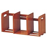 本立てスライドブックスタンドkou (プラウン)