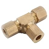 ANDERSON METALS 750064-05 5/16 Brass Clamp Tee by Anderson Metals