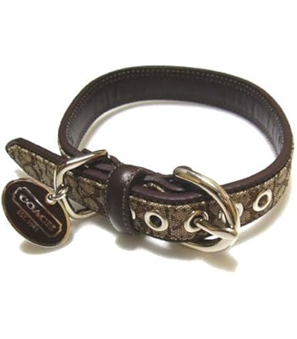Amazon | コーチ 犬の首輪 COACH アウトレット シグネチャー ペット