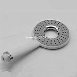 新しい高品質スーパーブースターハンドヘルドシャワーノズルシャワー節水丈夫な低圧ホースシャワーヘッド-薄い灰色