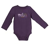 Browning Baby Skipper bodysuit-purple カラー: パープル