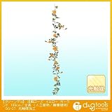タカショー グリーンデコ　洋風ローズ　ガーランド　(人工植物/観葉植物) 光触媒加工 イエロー 180cm/全長 （GG-27）