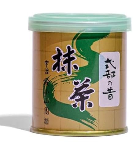 Amazon | 【山政小山園の抹茶】抹茶粉末 薄茶 小倉山 30g缶 | 京都