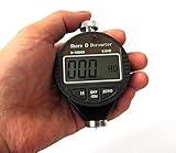 【K-JOY】硬度計 デジタル デュロ メーター / ゴム プラスチック 革 硬さ デジタル ゲージ 測定工具 A型 C型 D型 通販 F238-20 (Ｄ型)