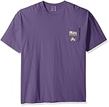 NCAA East Carolina Pirates BaseballフレームショートスリーブポケットTシャツ、XXL、グレープ
