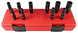 Chicago Pneumatic SS2010D 1/4'Drive 10 Piece SAE Deep Impact Socket Set [並行輸入品]