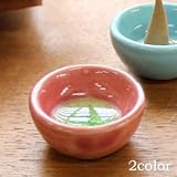 【アジア工房】コーンタイプの陶器のお香立て [2色展開] [ピンク] [o-11607] [並行輸入品]