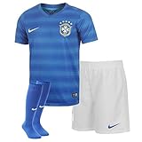 NIKE Brazil Away World Cup Infants Kit/サッカーユニフォーム　ブラジル　アウェイ用　背番号なし　2014　ベビー向け (18-24 MONTHS)