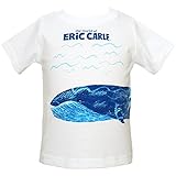 2016年 夏物 はらぺこあおむし 天竺 くじら合わせプリント 半袖Ｔシャツ THE WORLD OF ERIC CARLE ホワイト◇95cm