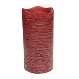 Inglow cgt55600cu45 6インチTall使わない素朴なピラーザクロScented Candle with 5-hourタイマー、すぐりby Inglow