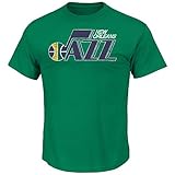 NBA メンズ ユーズド加工ポストアップTシャツ グリーン