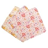 赤ちゃん本舗　ガーゼハンカチ３枚組　プリンセス　日本製